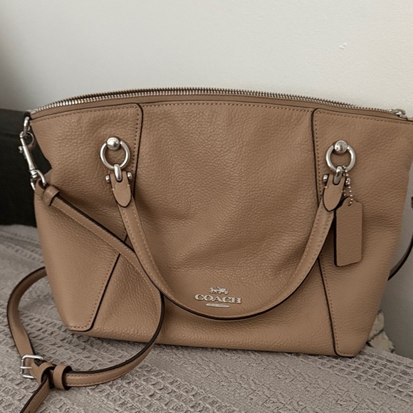 Coach Brown Leather Shoulder Bag - Picture 1 of 4
